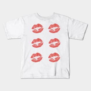 Kisses Print Kids T-Shirt